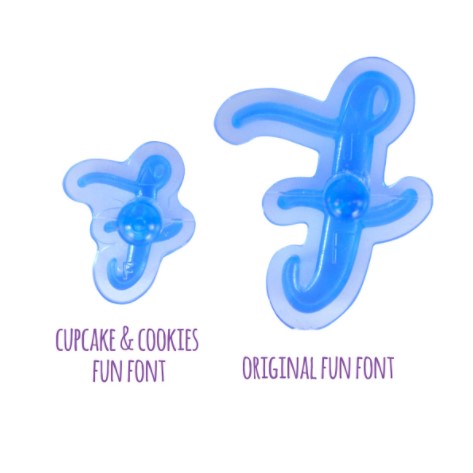 Fun Fonts- Cupcakes and cookies collection 1 - Image 3