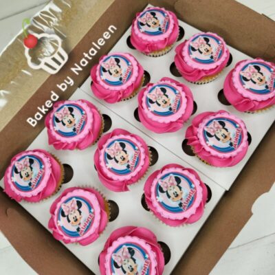 Minnie Mouse Themed cupcakes