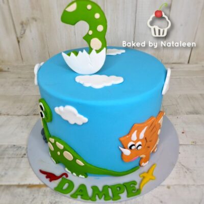 Dinosaur Birthday Cake 1