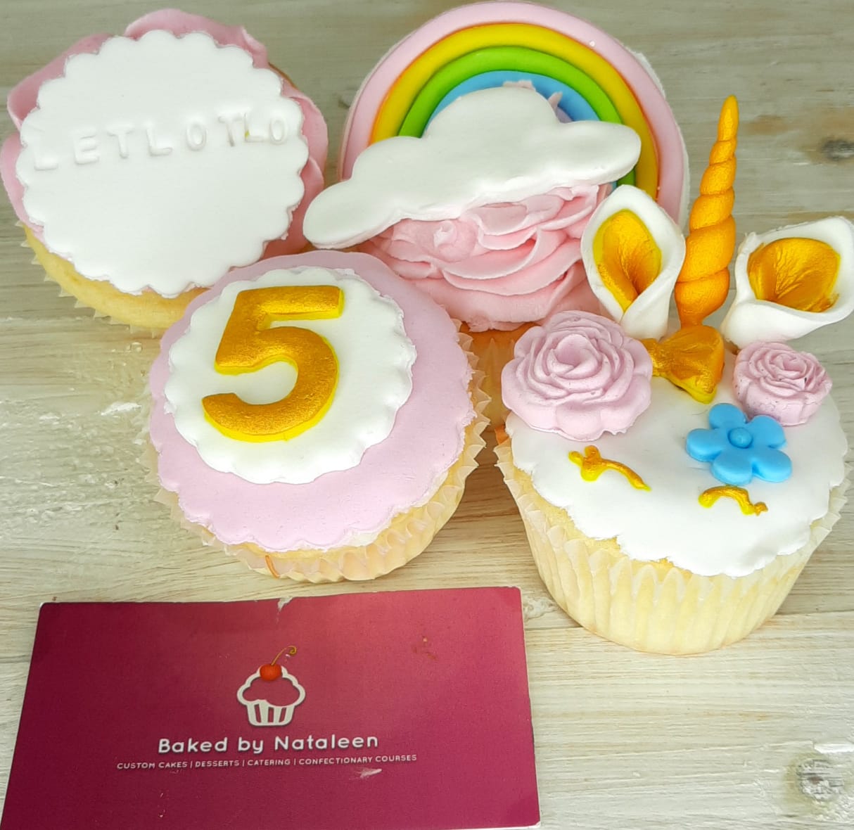 Unicorn Themed Cupcakes