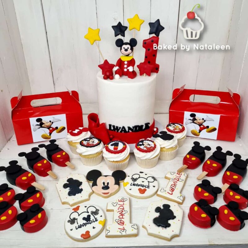 Mickey Mouse Party Cake Combo - Image 2