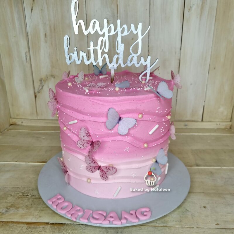 Butterfly Birthday Cake - Image 3