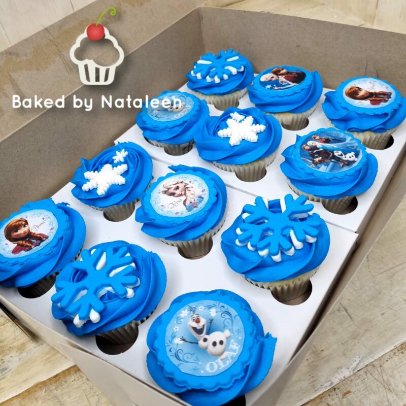 Frozen Themed Cupcakes (2) - Image 2