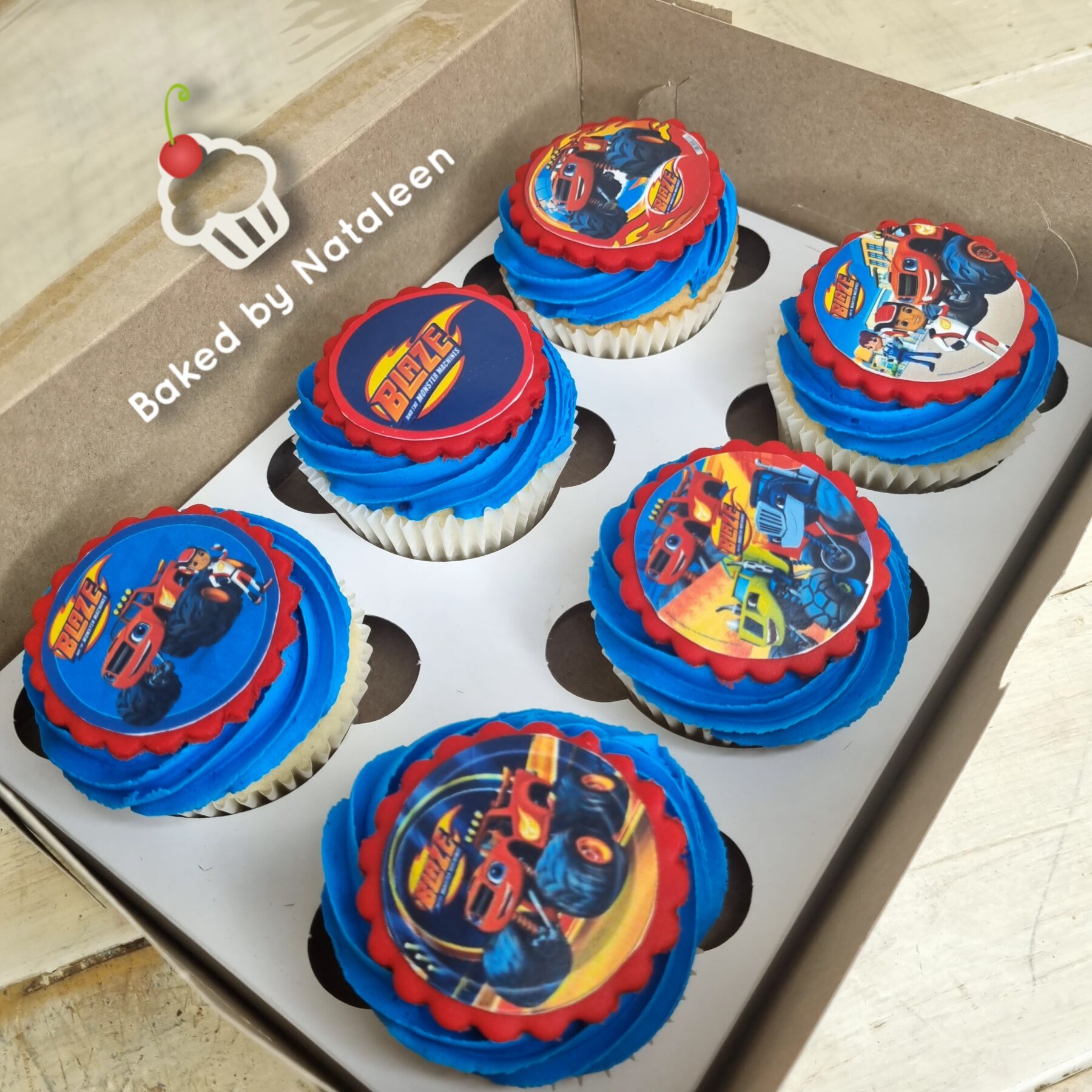 Blaze and the monster machine cupcakes - Image 4