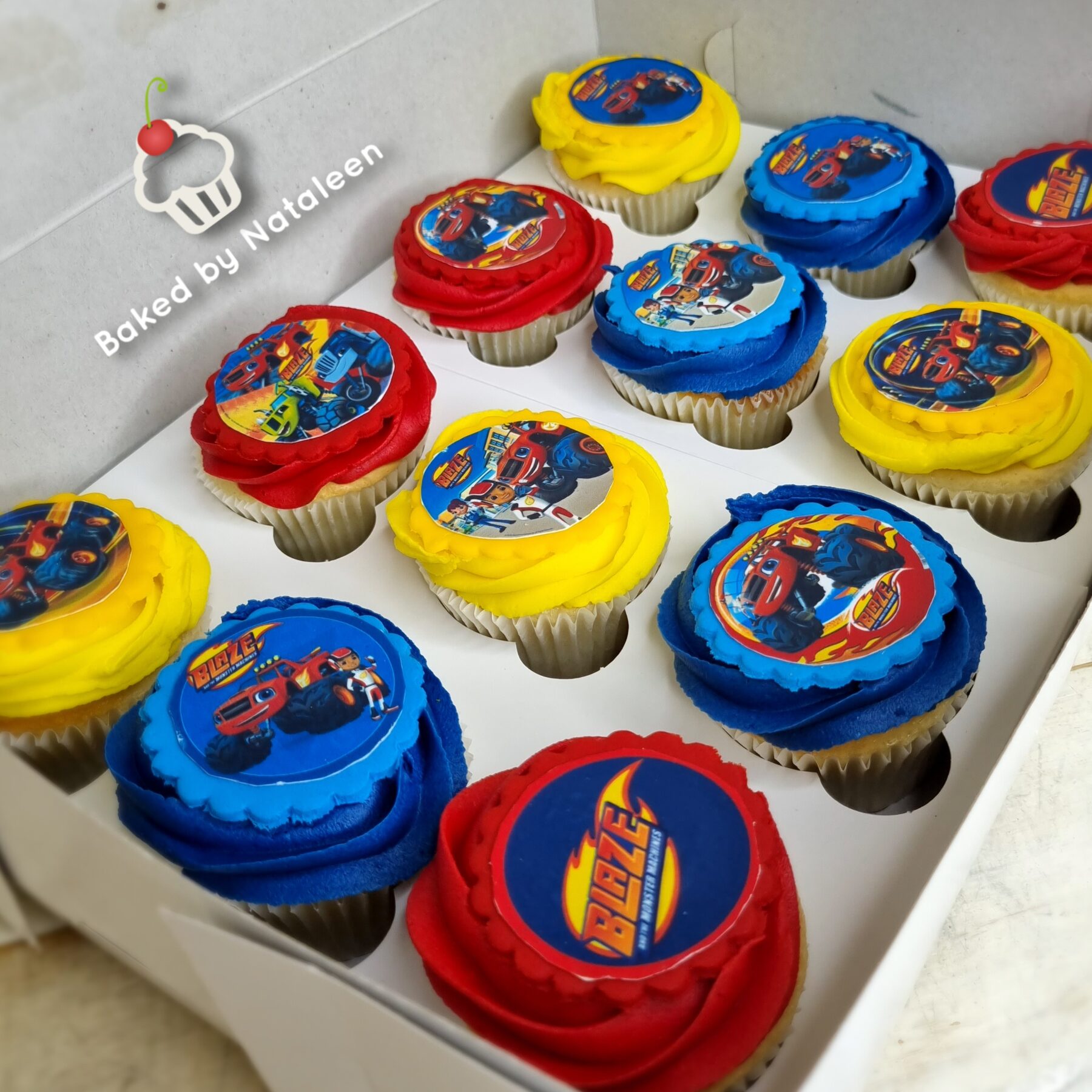 Blaze and the monster machine cupcakes - Image 3