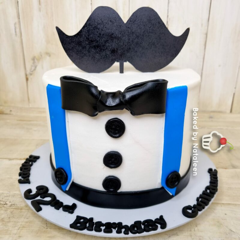 Bow Tie Birthday Cake - Image 4