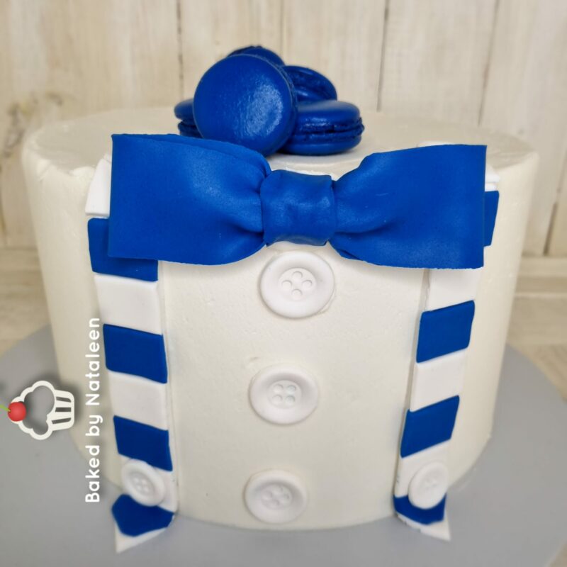 Bow Tie Birthday Cake - Image 3