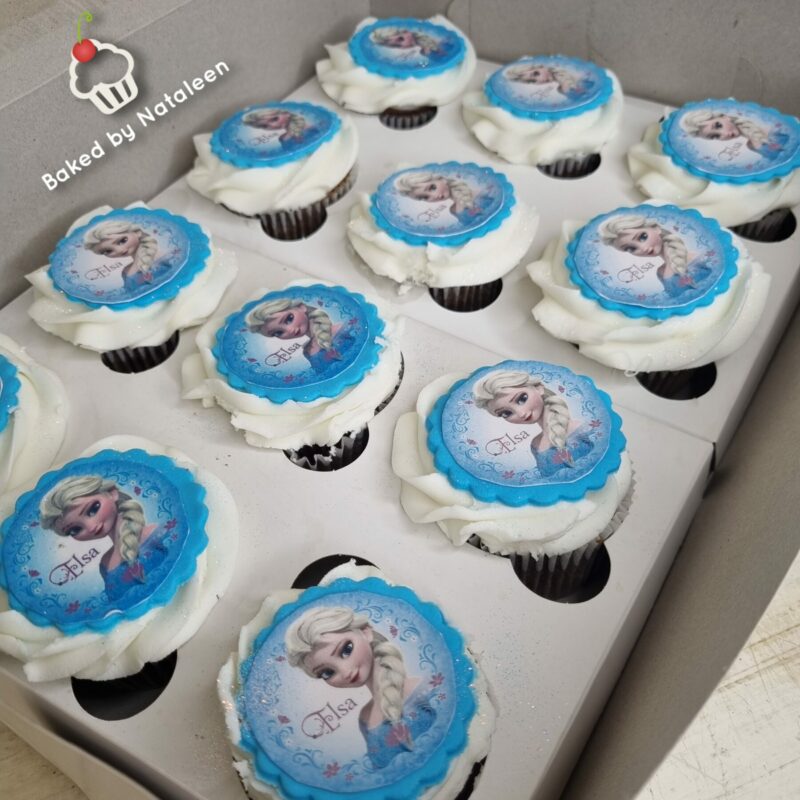 Frozen Themed Cupcakes - Image 3