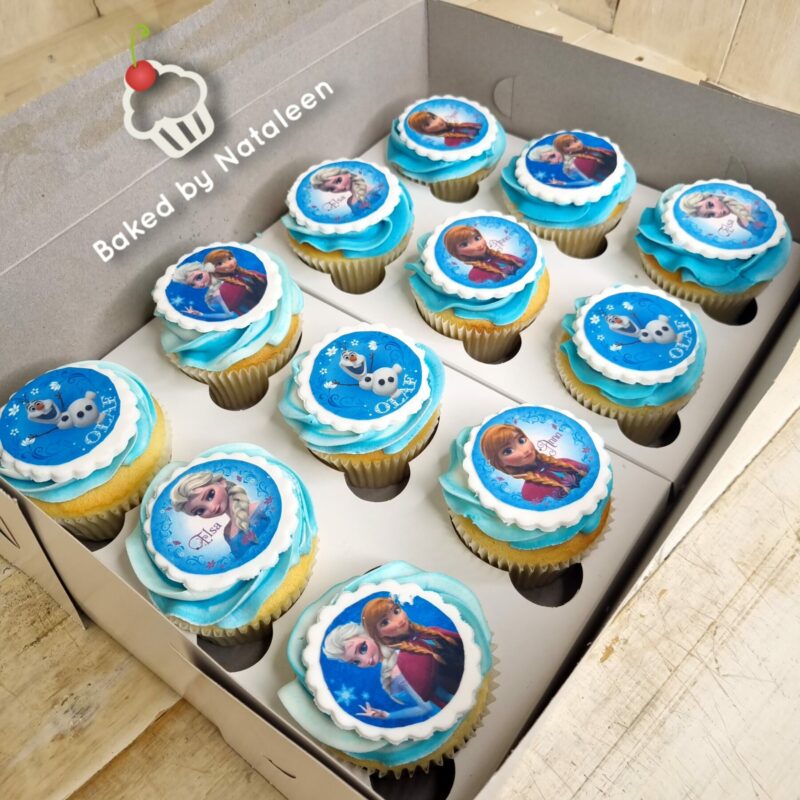 Frozen Themed Cupcakes - Image 4