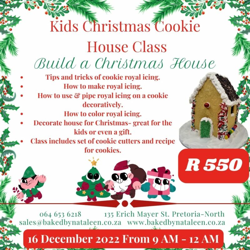 Kids Royal Icing Cookie Class for Christmas
