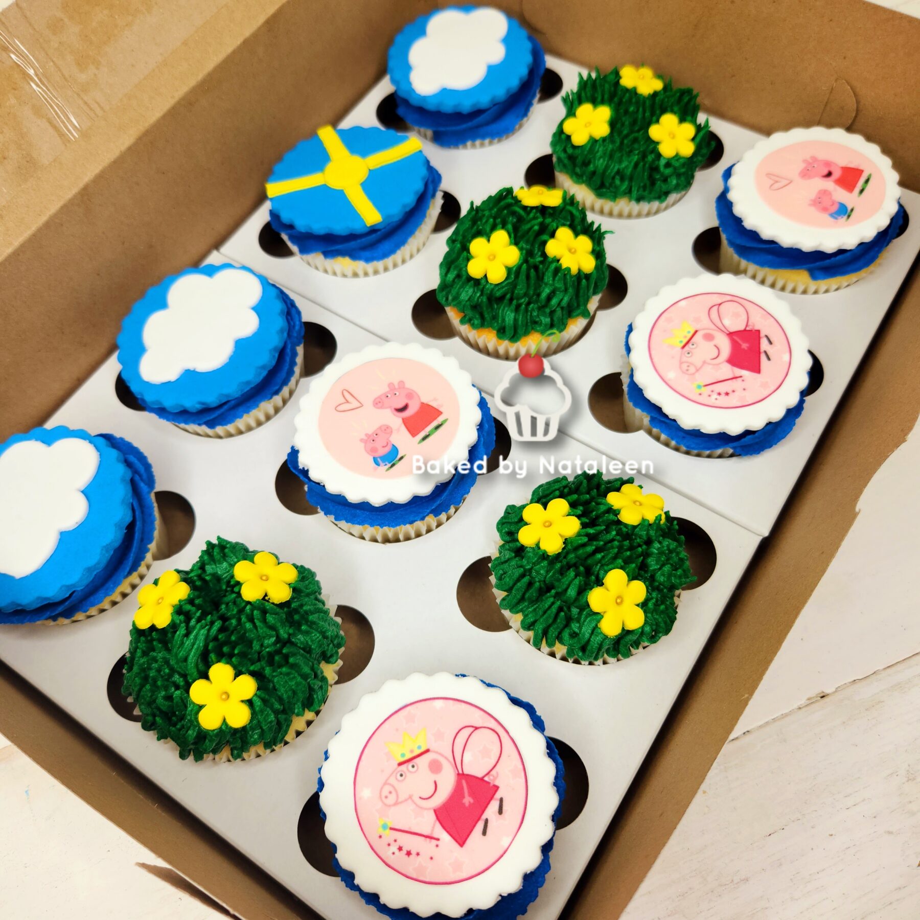 Peppa Pig Themed Cupcakes - Image 2