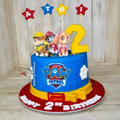 Paw Patrol Collar cake.
