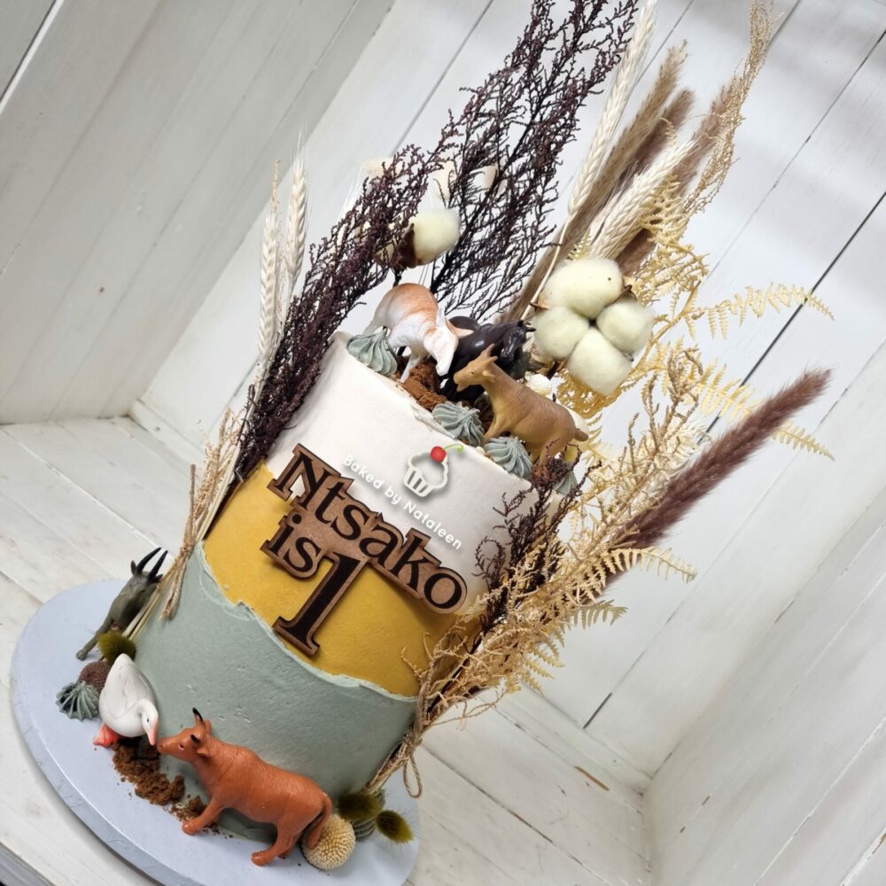 Rustic Forest Buttercream Cake - Image 2