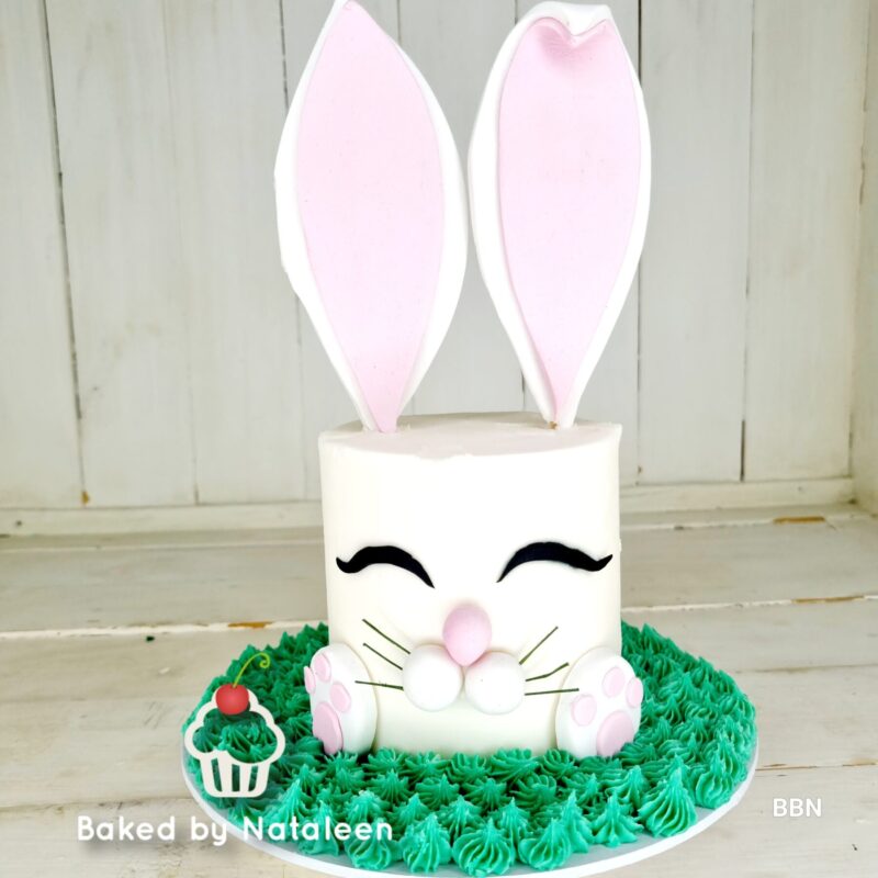 Easter Bunny Ear Cake