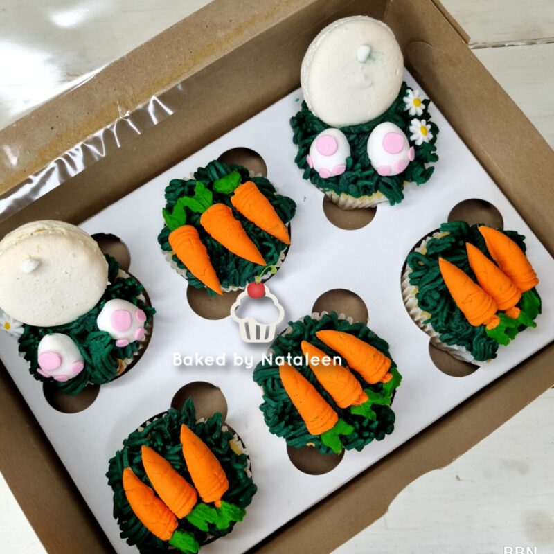Easter Garden Cupcakes