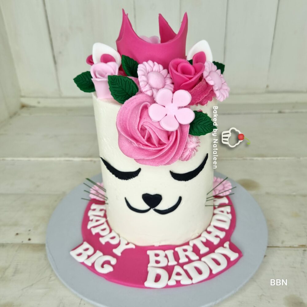 Kitty Cat Buttercream Cake - Image 2