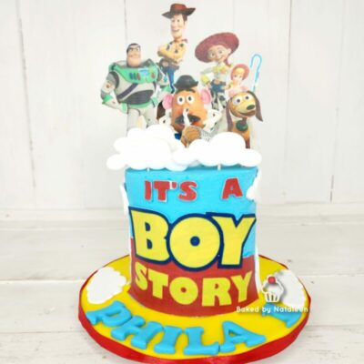 It's a Boy Story Buttercream Cake