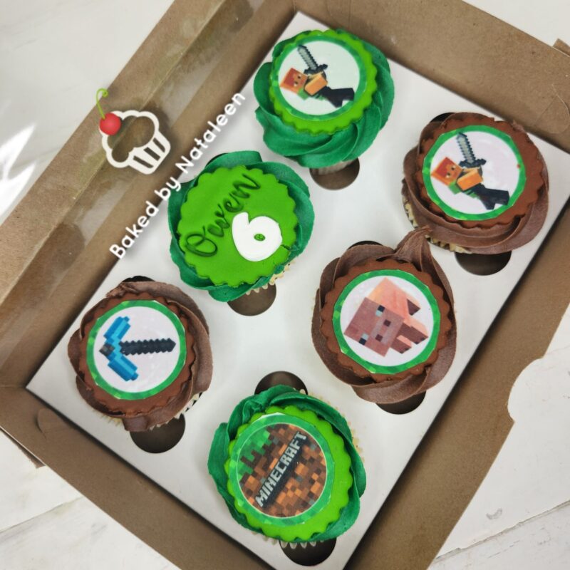 Minecraft Block Builder Cupcakes - Image 5