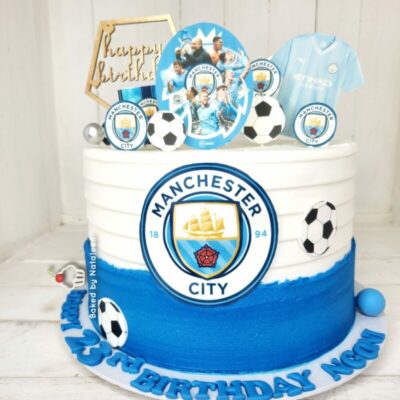 Manchester City Birthday Cake