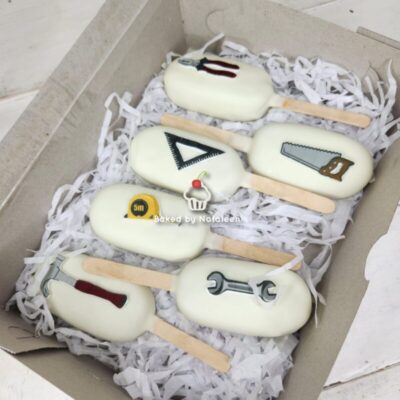 Handyman Birthday Cakesicles
