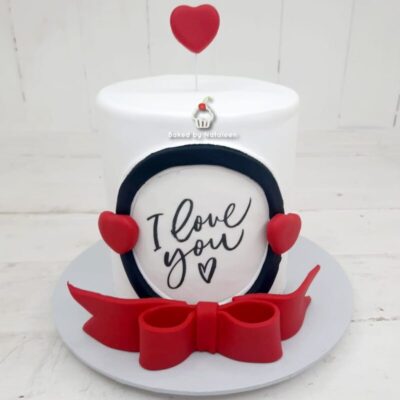 Valentines I Love You Cake