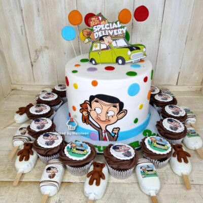 Mr Bean Party Cake Combo