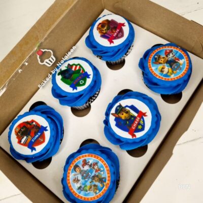 Paw Patrol Themed Cupcakes