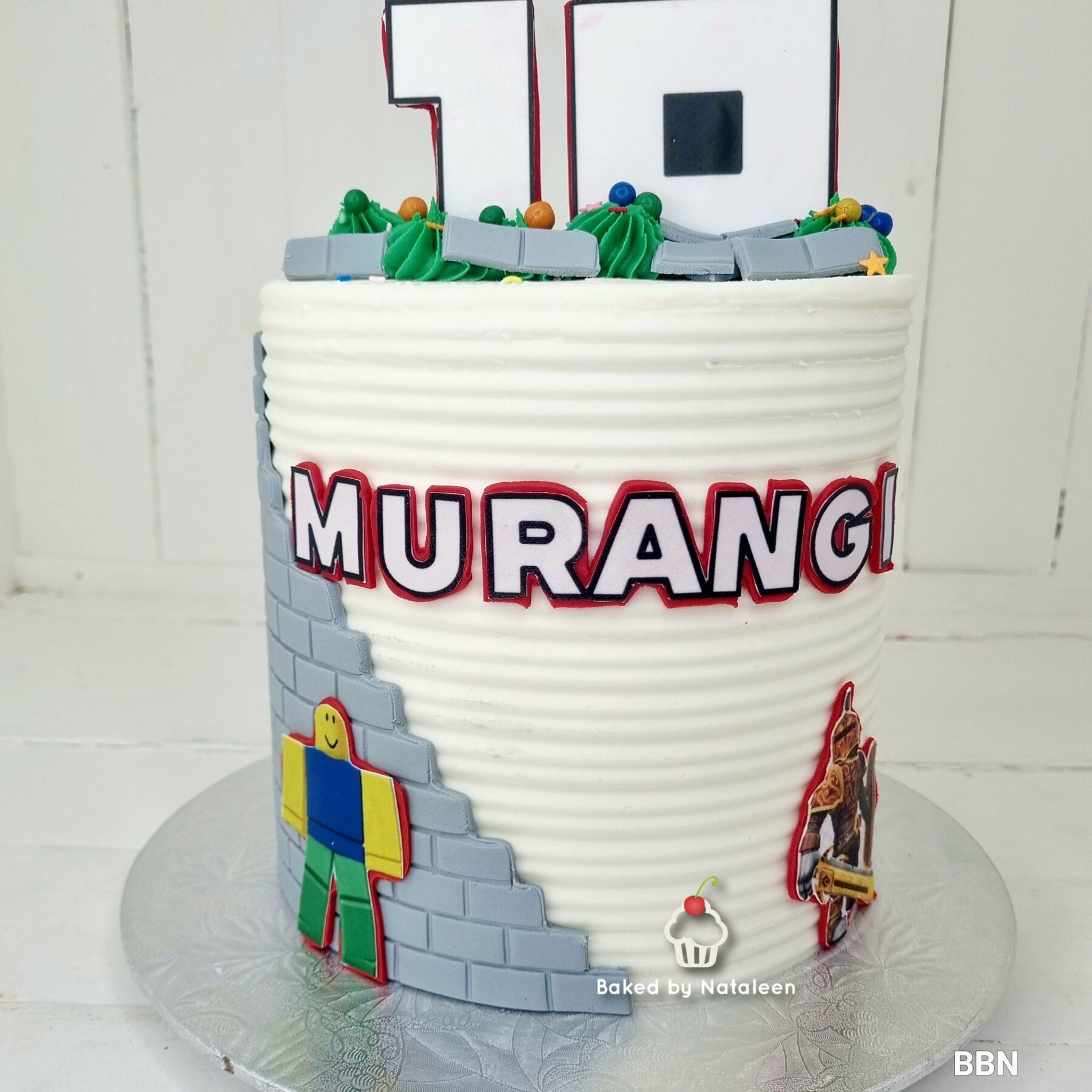 Roblox Themed Birthday Cake - Image 5