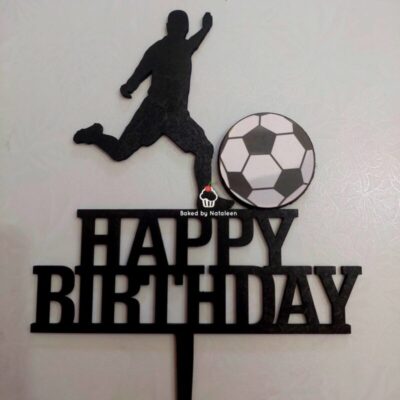 Happy Birthday Soccer Topper