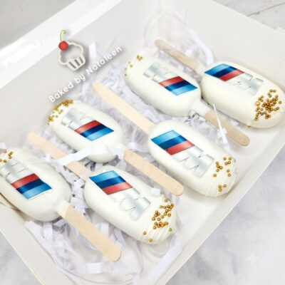 BMW Themed Birthday Cakesicles