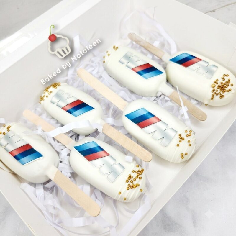 BMW Themed Birthday Cakesicles