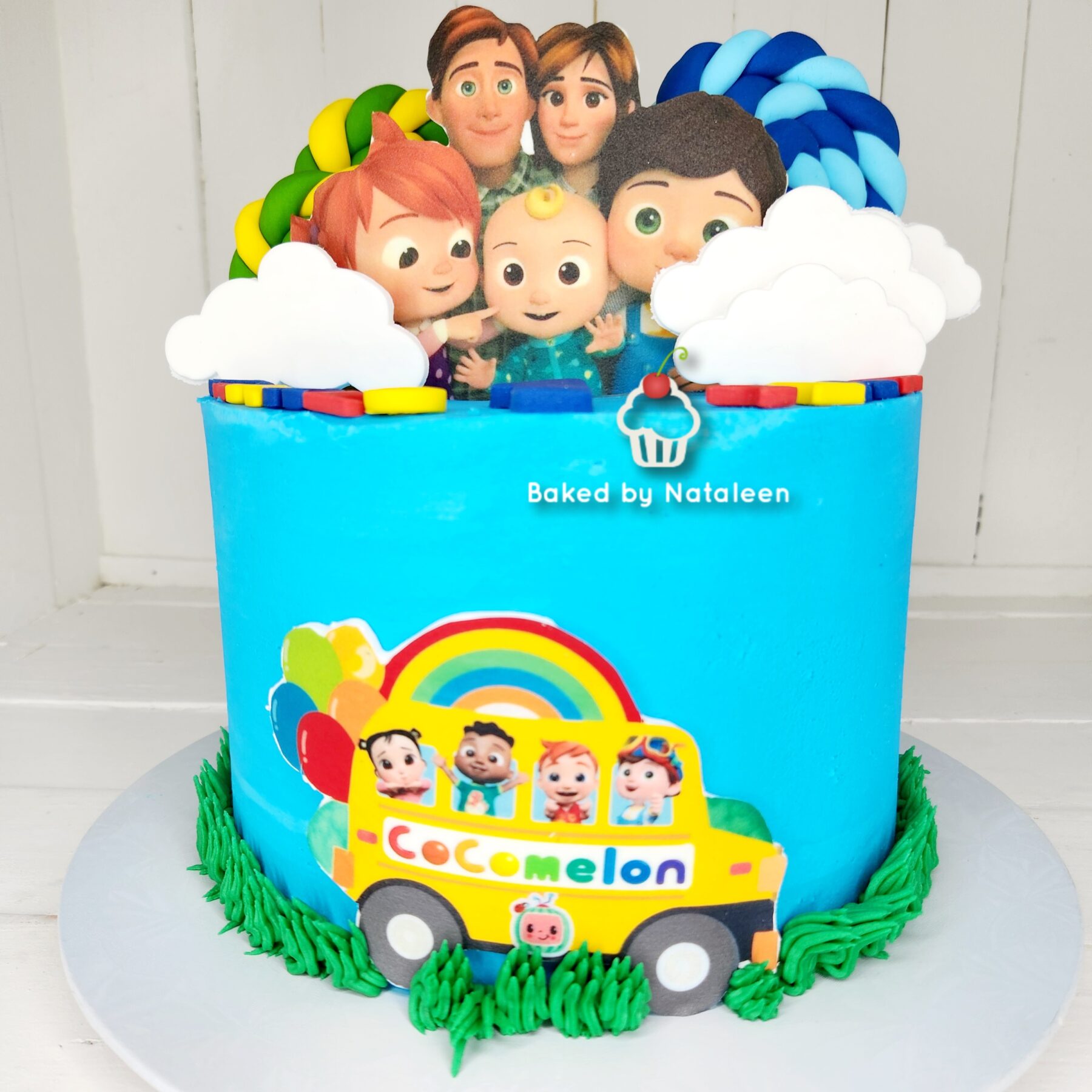Cocomelon Bus Adventure Cake - Image 2