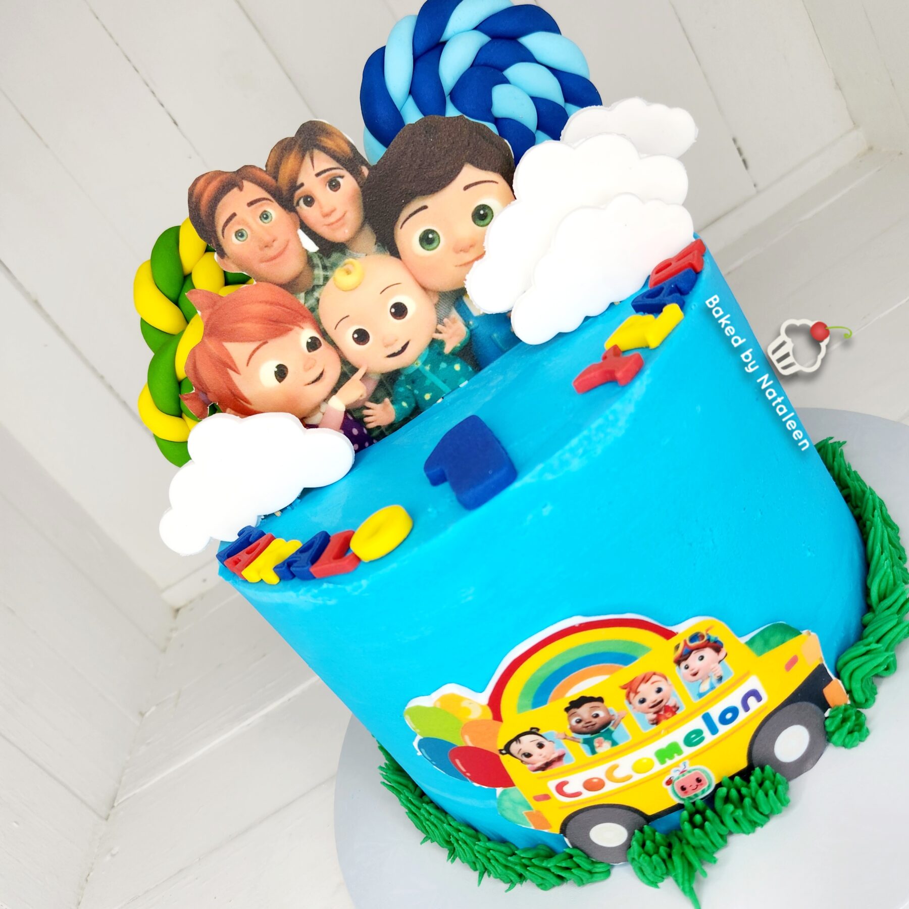 Cocomelon Bus Adventure Cake - Image 3
