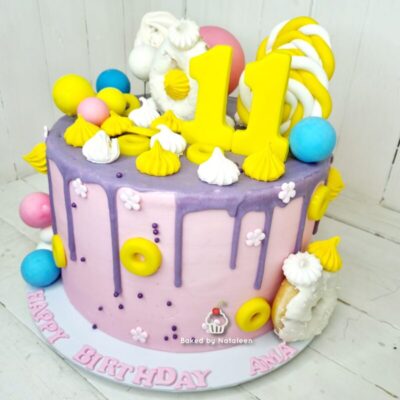 Fun 11th Birthday Cake