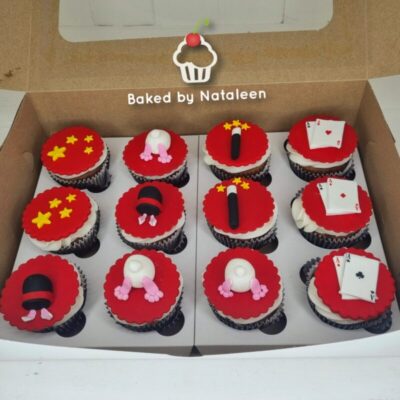 Whimsical Magic Birthday Cupcakes