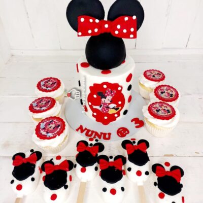 Minnie Mouse Polka Dot Party Combo