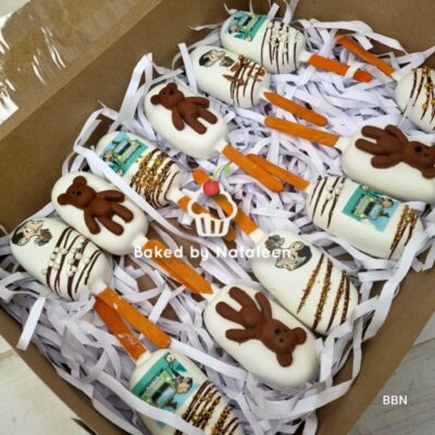 Mr. Bean Themed Cakesicles