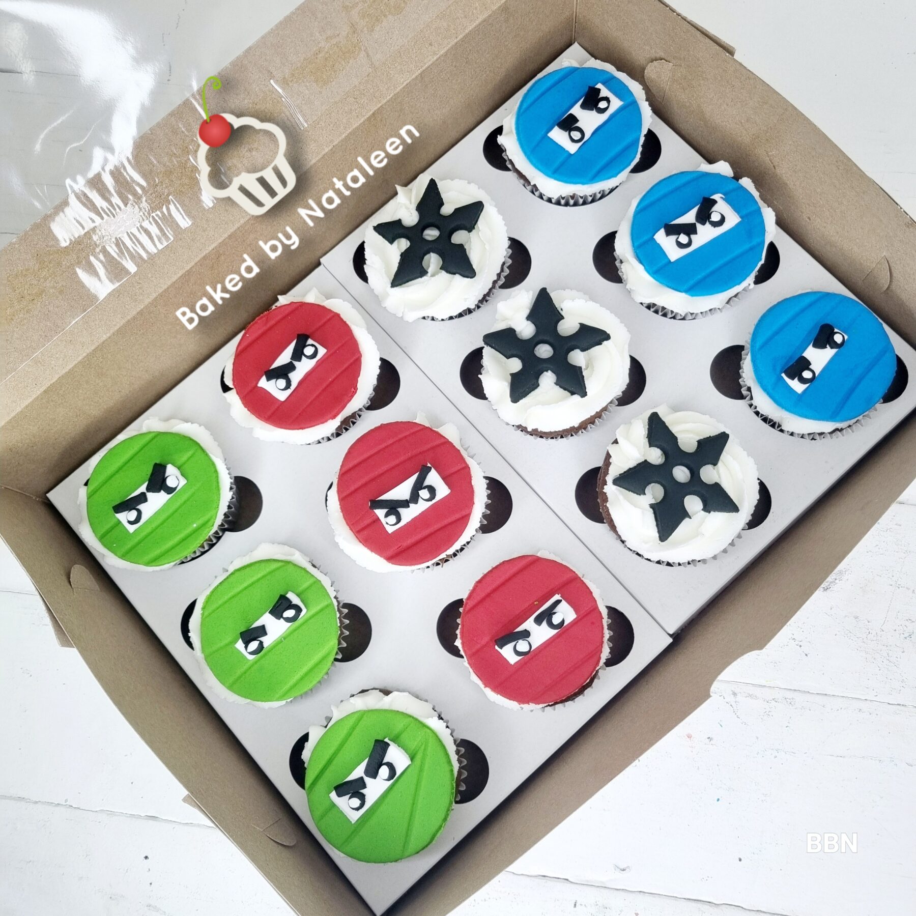 Ninja Warrior Birthday Cupcakes - Image 3