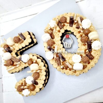 Number 50 Birthday Cake