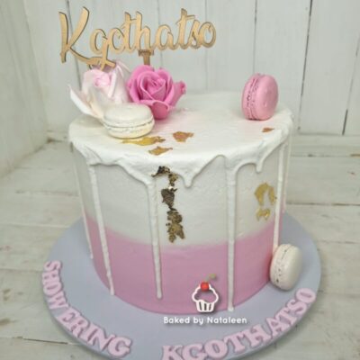 Personalized Baby Shower Cake