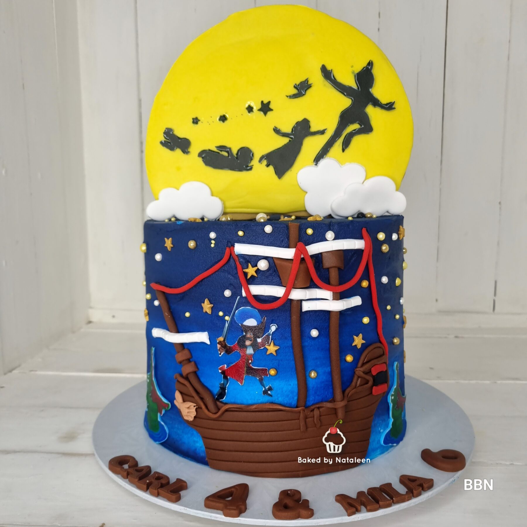 Peter Pan’s Starry Night Cake - Image 3