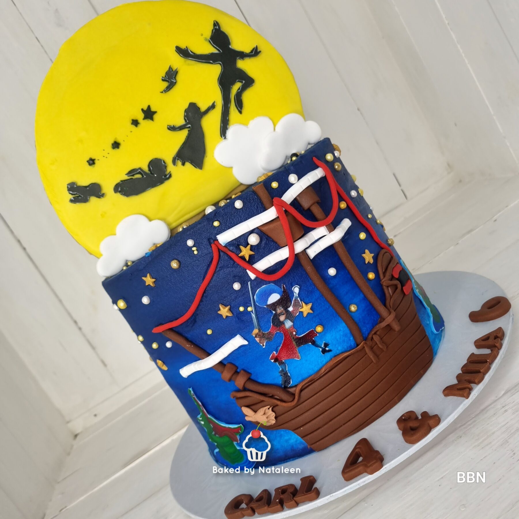 Peter Pan’s Starry Night Cake - Image 4