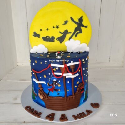 Peter Pan’s Starry Night Cake