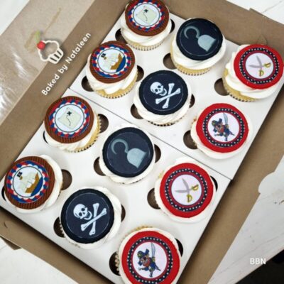 Pirate Adventure Cupcakes