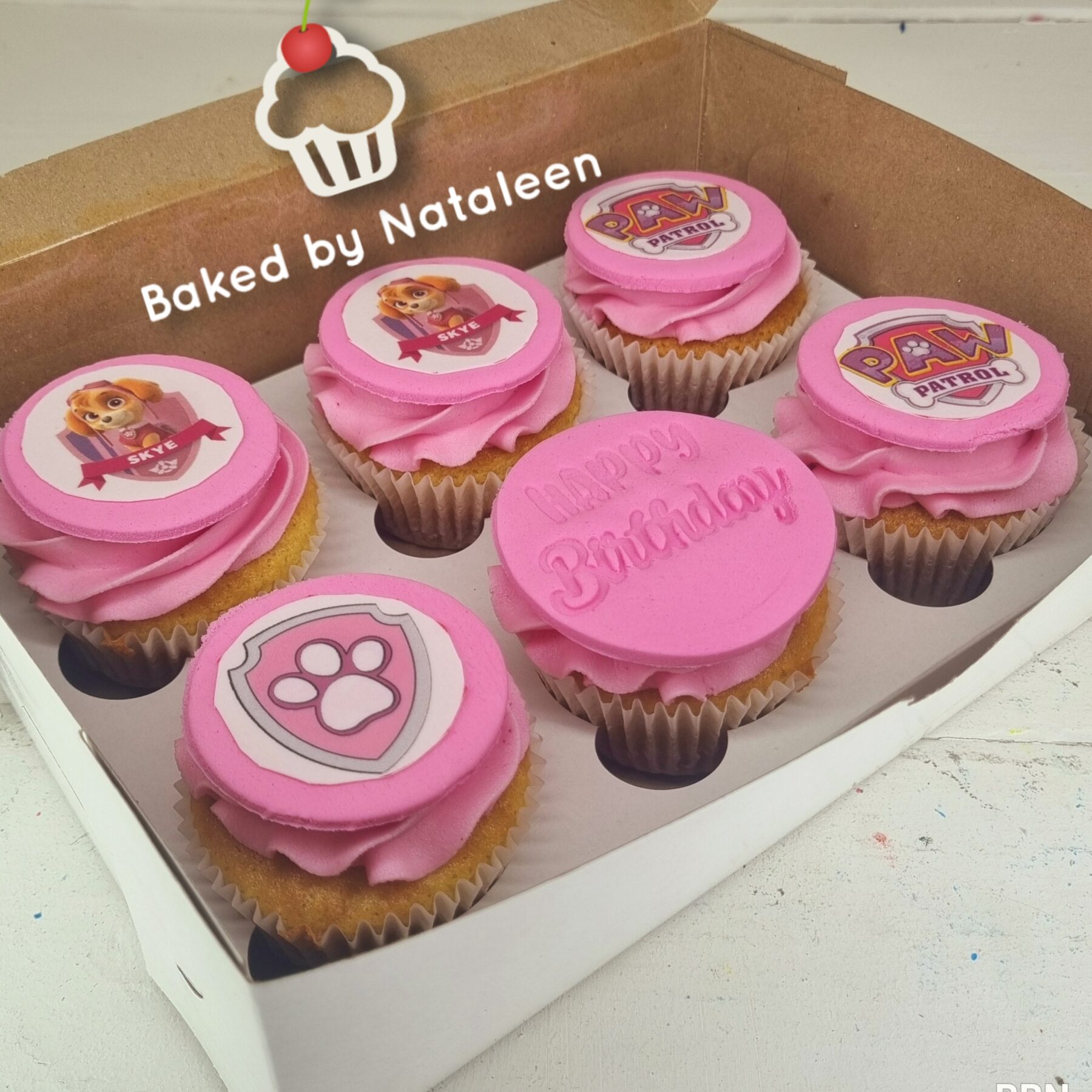Skye Paw Patrol Cupcakes - Image 4