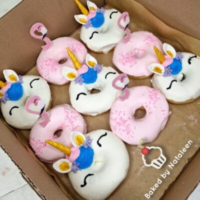 Unicorn and Flamingo Donuts