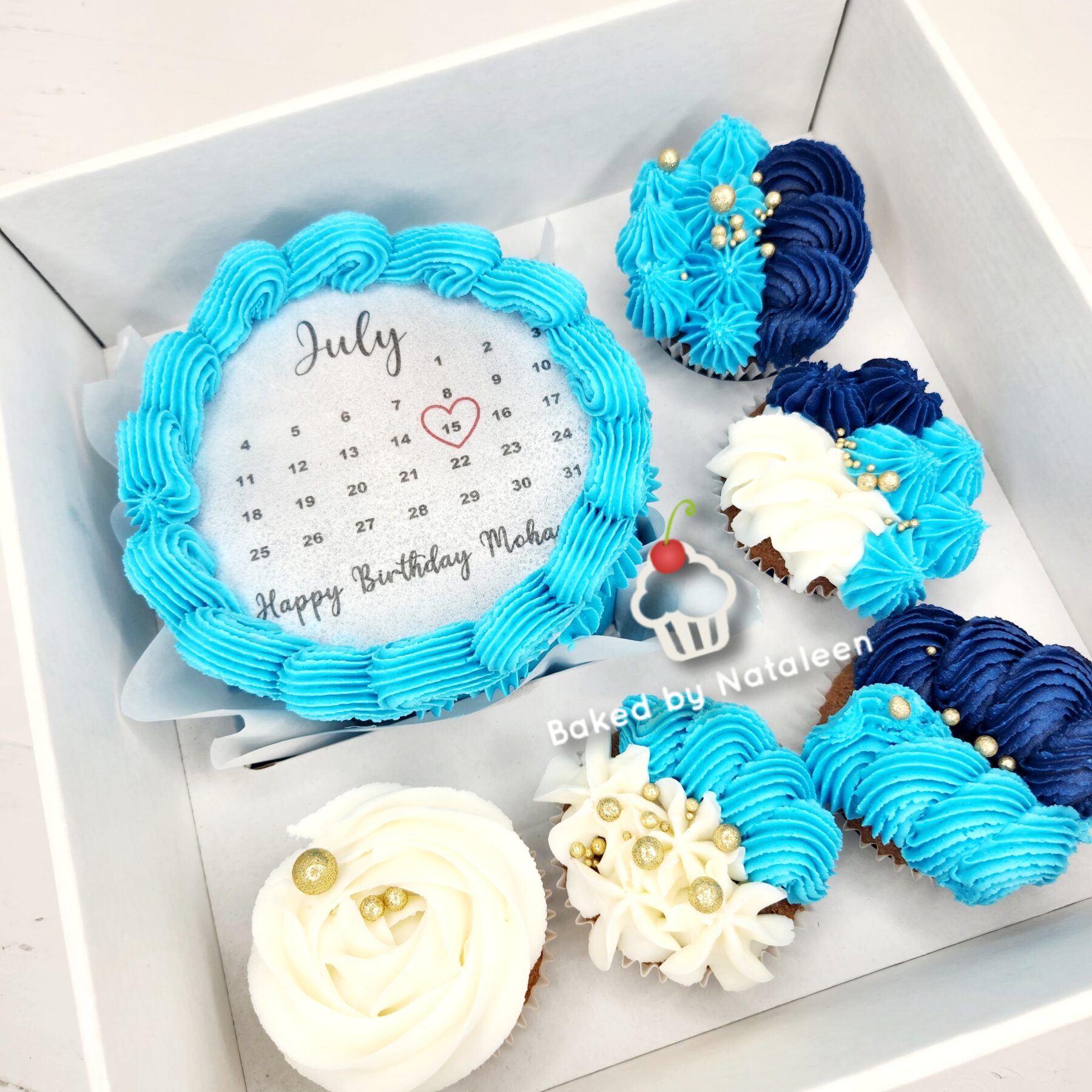 Calender Burnaway Bento Box For Him - Image 3