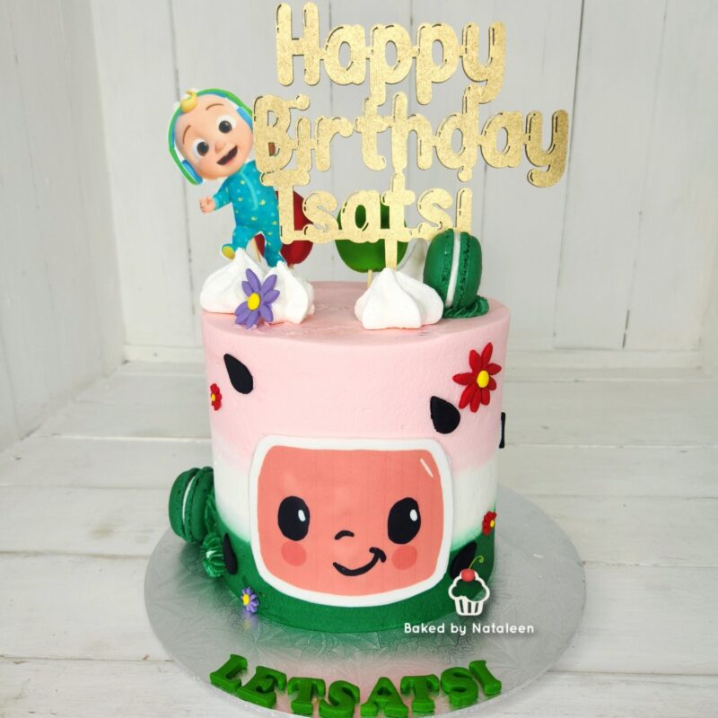Cocomelon Face Cake