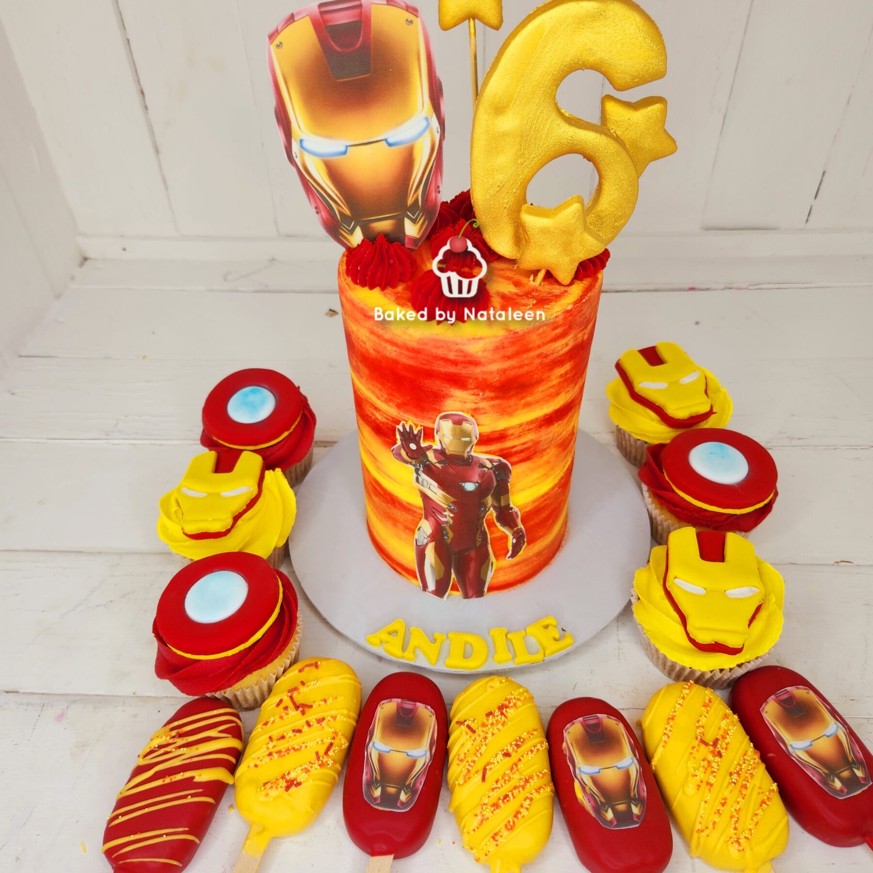 Ironman Themed Cake Combo - Image 2