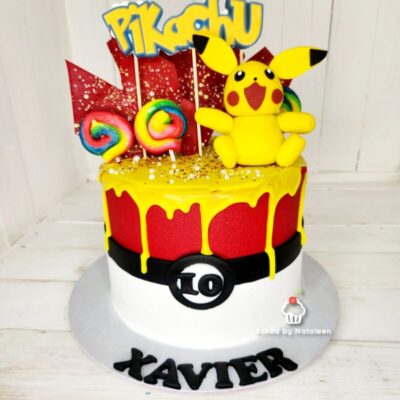 Pikachu Birthday Cake